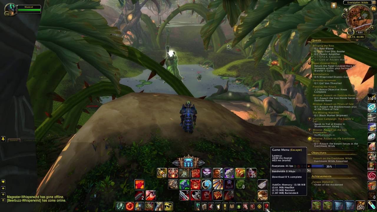 WoW 7.0.3 Severe Lag Issues