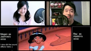 A Whole New World - Aladdin Cover by Megan Lee & Ray Lee chords