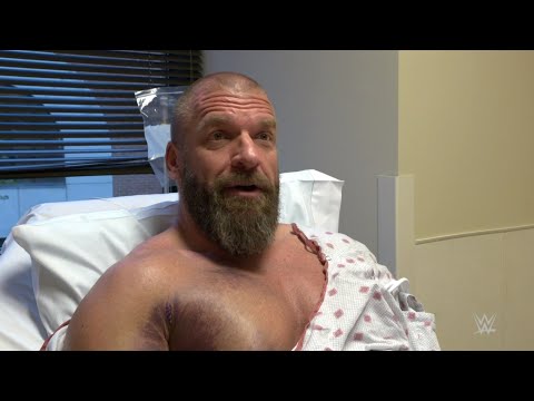 Behind the scenes of Triple H's 2018 pec surgery