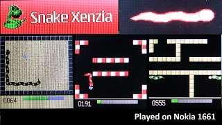 Snake Xenzia - played on Nokia 1661
