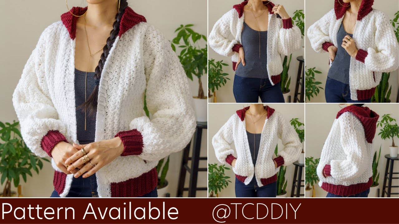 Varsity Jacket. Crochet Tutorial 