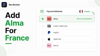 Show Alma or Oney First for French Customers in Shopify Checkout screenshot 4