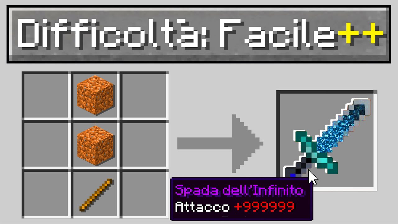 MINECRAFT MA TUTTO È ESTREMAMENTE FACILE!