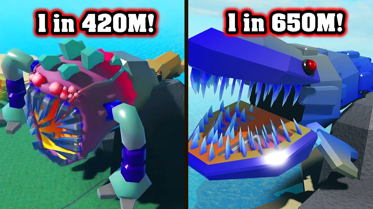 I CAUGHT MECHALODON! 1 in 650M! (Go Fishing) | Roblox