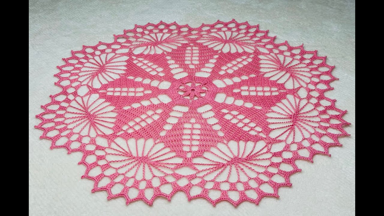 #88 HERMOSA CARPETA#lace#crochet#carpetas#tejidos