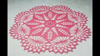 #88 HERMOSA CARPETA#lace#crochet#carpetas#tejidos