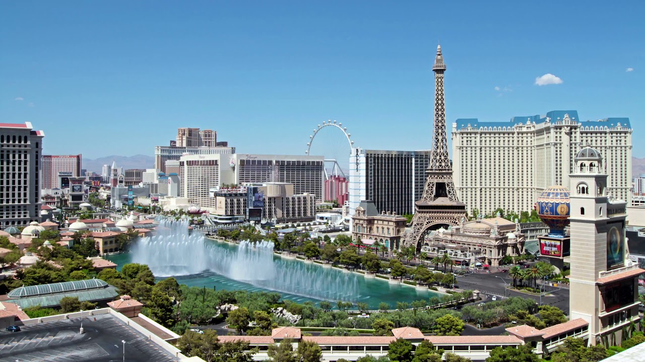 Timelapse Beautiful Las Vegas Panorama - YouTube