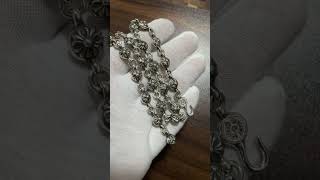 代引でき！LINE ID: yukigoto1981で買えるネックレス925シルバー クロスチェーンウォレット#レザーアクセサリー #ゴールドジュエリー #ルイヴィトン #クロムハーツ #エルメス