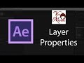 After Effects Basics : Layer Properties