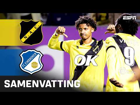 HECTISCHE SLOTFASE met 3️⃣ GOALS, INVALLERS TREFZEKER 🤯 | Samenvatting NAC Breda - FC Eindhoven