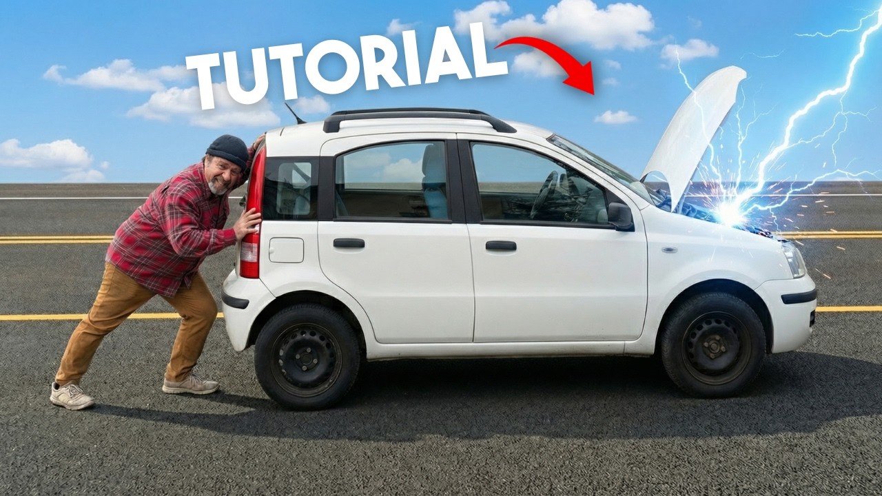Spingiamo l'auto o CAMBIAMO LA BATTERIA - DADA tutorial