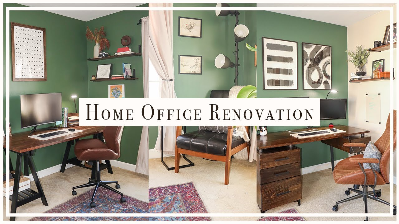 Home Office Reno / Stages of Interior Design YouTube