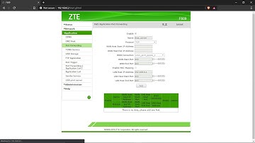 DNAT Pada Modem Indihome ZTE Menggunakan Port Forwarding