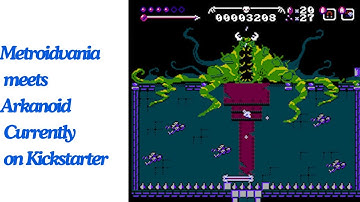 Arkanoid Meets Metroidvania in this Kickstarter Title