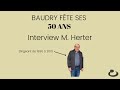 50 ans baudry  interview de m grard herter