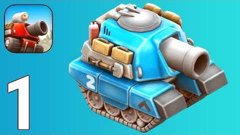 Pico Tanks Gameplay Walkthrough Part 1 - Tutorial and First Battle on IPAD 7 [iOS/Android Games]