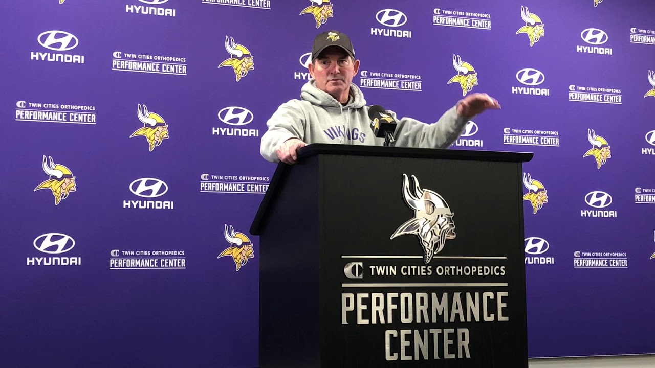 11/26/18: Mike Zimmer on Rhodes' health, Richardson's impact, offensive playcalling