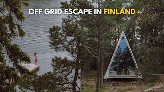WE FOUND FINLAND'S ULTIMATE OFF GRID ESCAPE | NOLLA CABINS
