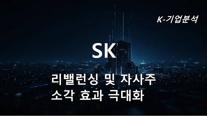 SK - 목표주가 30만원상향 / 자사주 24.8%, 자사주 소각안 확정 시 최대수혜