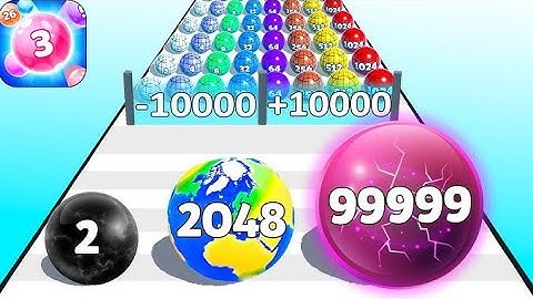 Ball Run 2048 - Gameplay Walkthrough Tutorial Levels (iOS, Android NinjaX YT is live! part - 162