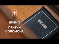 ДЕНЬ 12. ПРИТЧИ СОЛОМОНА ГЛАВА 12 | РОЖДЕСТВЕНСКИЙ МАРАФОН