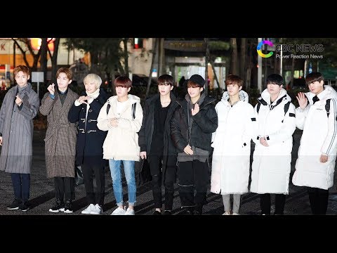 [스타ting][4K] 업텐션(UP10TION) 12월 14일 뮤직뱅크 959회 출근길