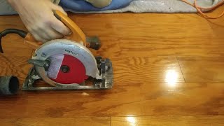 how to remove/replace engineered flooring