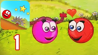 Red Ball 3 Jump for Love! Bou - Part 1 - Gameplay Walkthrough - Levels 1-10 All Stars (Android, iOS) screenshot 1