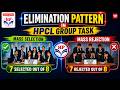 Elimination Pattern in Group Task (GT) for HPCL 2026