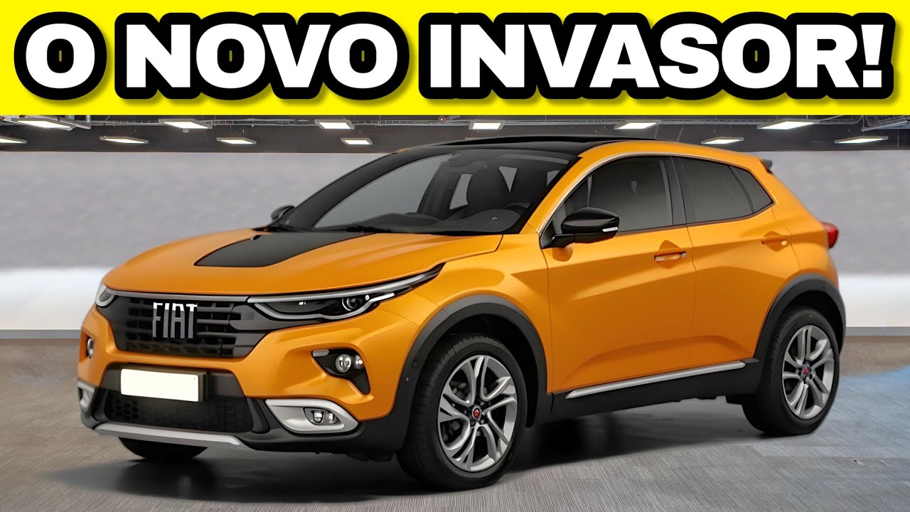 🚨 NOVO FIAT ARGO 2025 SERÁ SUV RIVAL DO NOVO GOL!