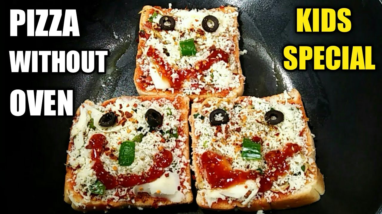 Bread Pizza Kids Special Recipe Vegetable Bread Pizza Recipe by