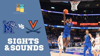 Memphis Tigers vs Virginia Cavaliers Court Side Sights & Sounds