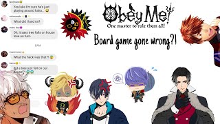 Board game gone wrong?! (Game of IRL skit prank) {Obey me texting story} screenshot 3