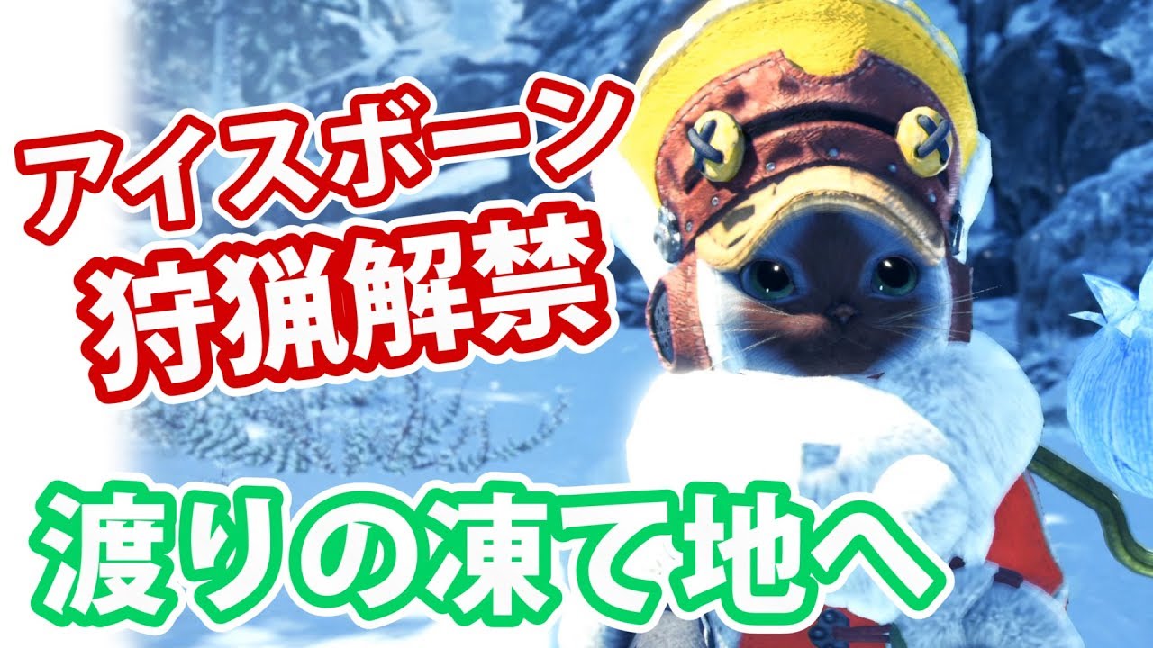【MHWI実況】#1 アイスボーン解禁！いざ、渡りの凍て地へ！【アイスボーン】