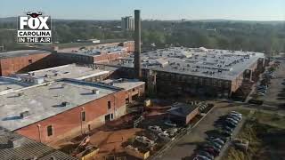 In The Air: Drone footage over Judson Mill in Greenville