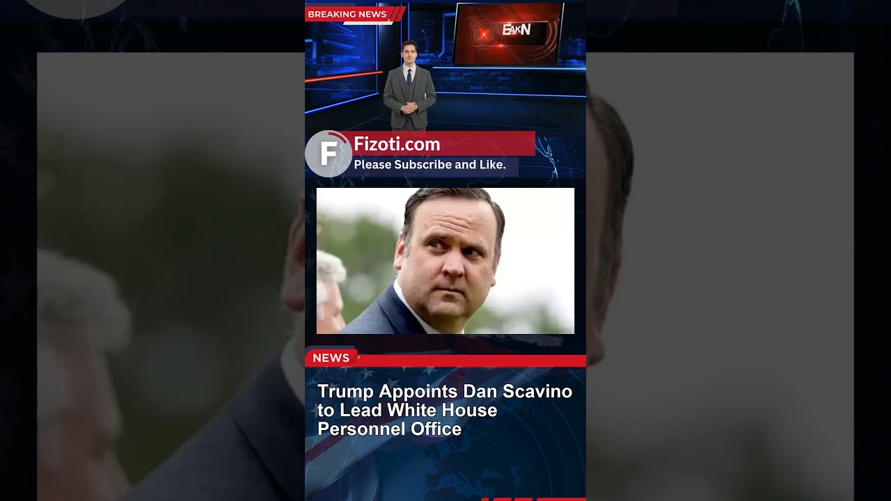 Trump Names Scavino to White House Personnel Post