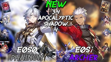 E0S0 Phainon & E0S1 Archer | NEW 3.4 Apocalyptic Shadow 4 | Honkai: Star Rail (HSR)