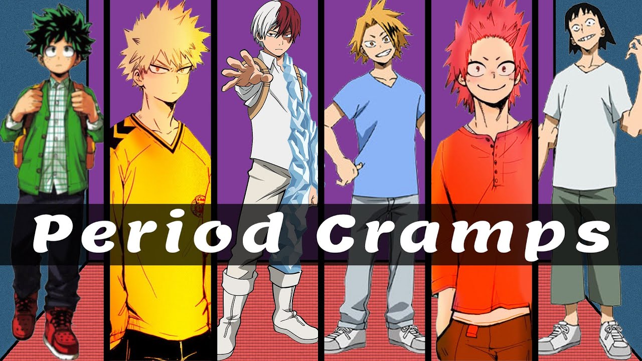 Period Cramps | bnha x Listener | MHA ASMR