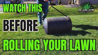 Should I Really Roll My Lawn In The Spring? #diylawncare