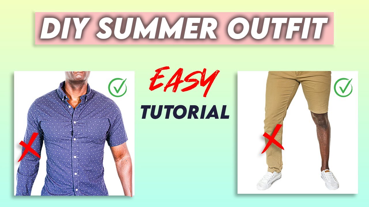 How To Tailor The PERFECT Summer Outfit | DIY Tailoring For Guys - YouTube