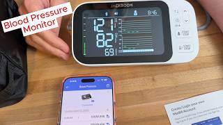 JACKBOOM Blood Pressure Monitor Upper Arm w/ App screenshot 1