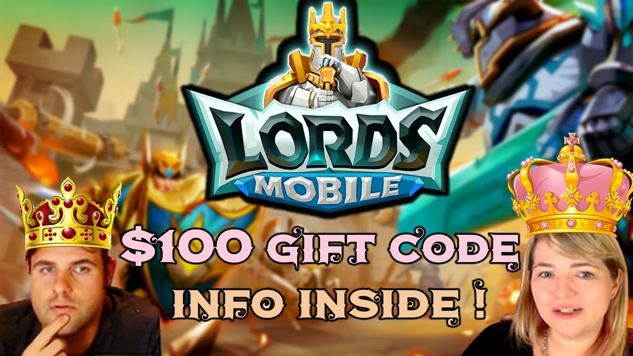 MISC] Free $100 worth of items code!! : r/lordsmobile