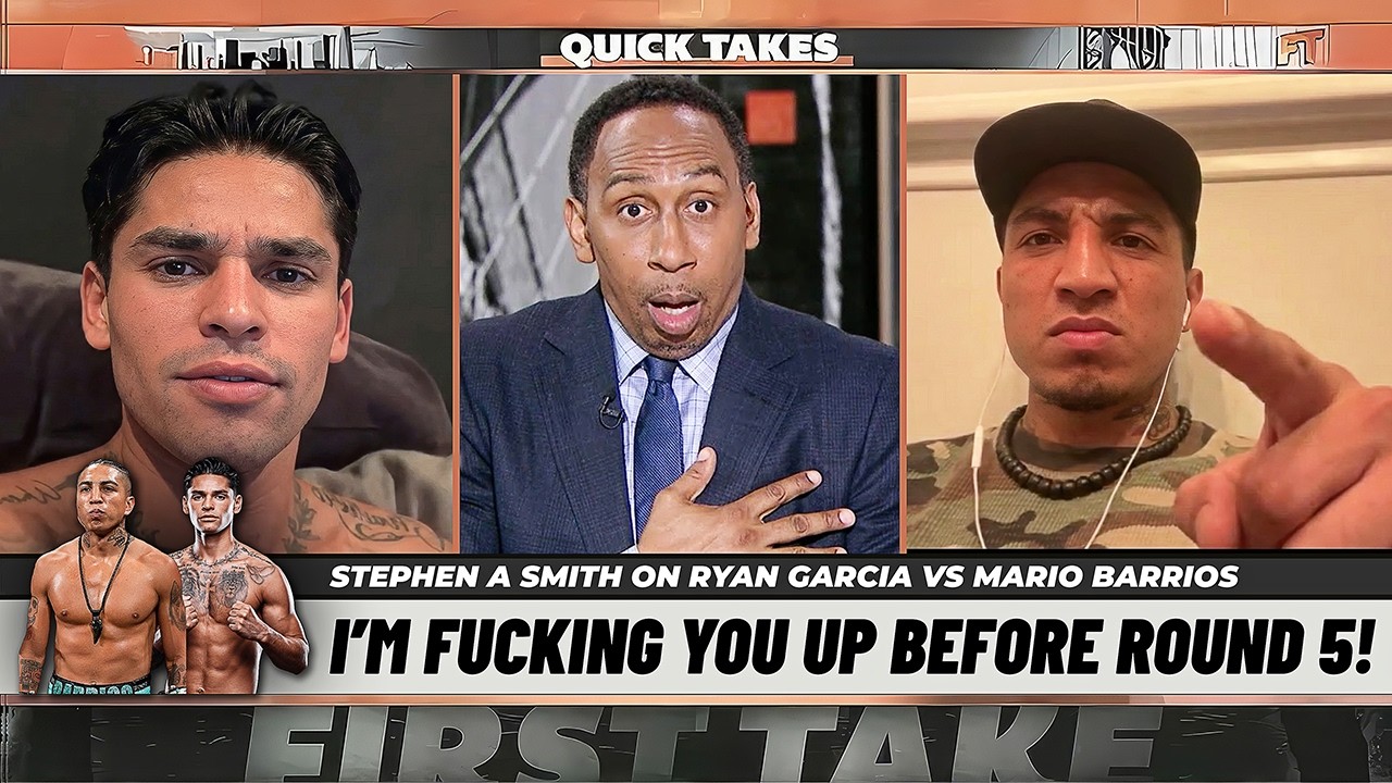 CHAOS! Ryan Garcia & Mario Barrios HEATED Exchange During Live Interview