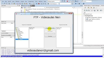 aula 6576 delphi 10 seattle   IdFTP Get fazendo download de arquivos do servidor web