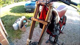 Courte présentation de ma 125 sx pas fini
