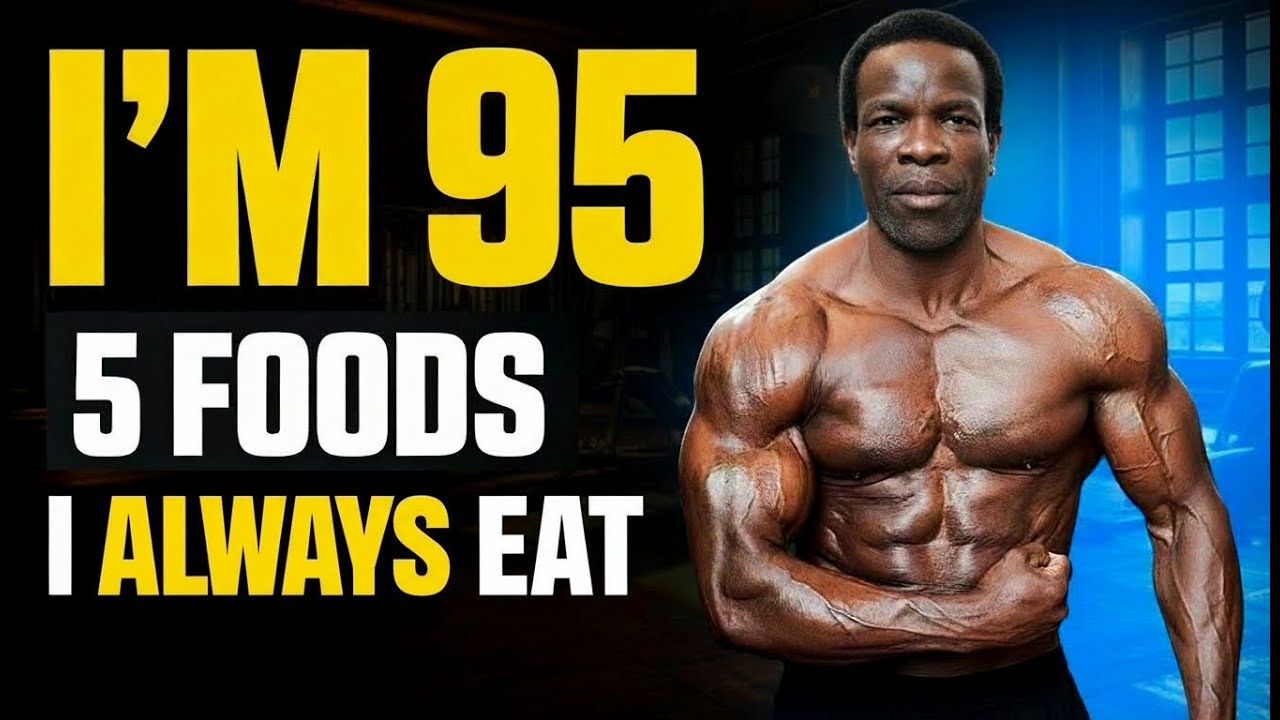 Albert Beckles (95 yr) Still Looks 59! I EAT 5 FOODS & Don't Get Old