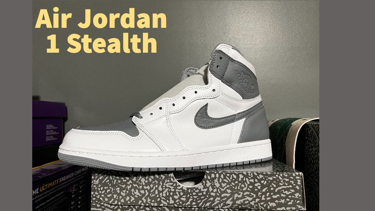 Air Jordan 1 Stealth Early Review YouTube