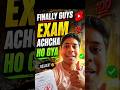 Finally guys exam achcha ho gya #examfear #minivlog #vlog