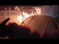 Cops Saves Unconscious Drunk Driver From Burning Car