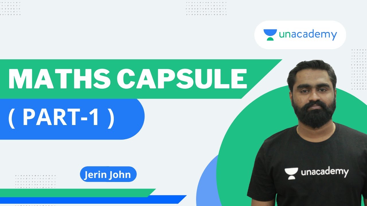 MATHS CAPSULE ( PART-1 ) | Jerin John | Kerala PSC